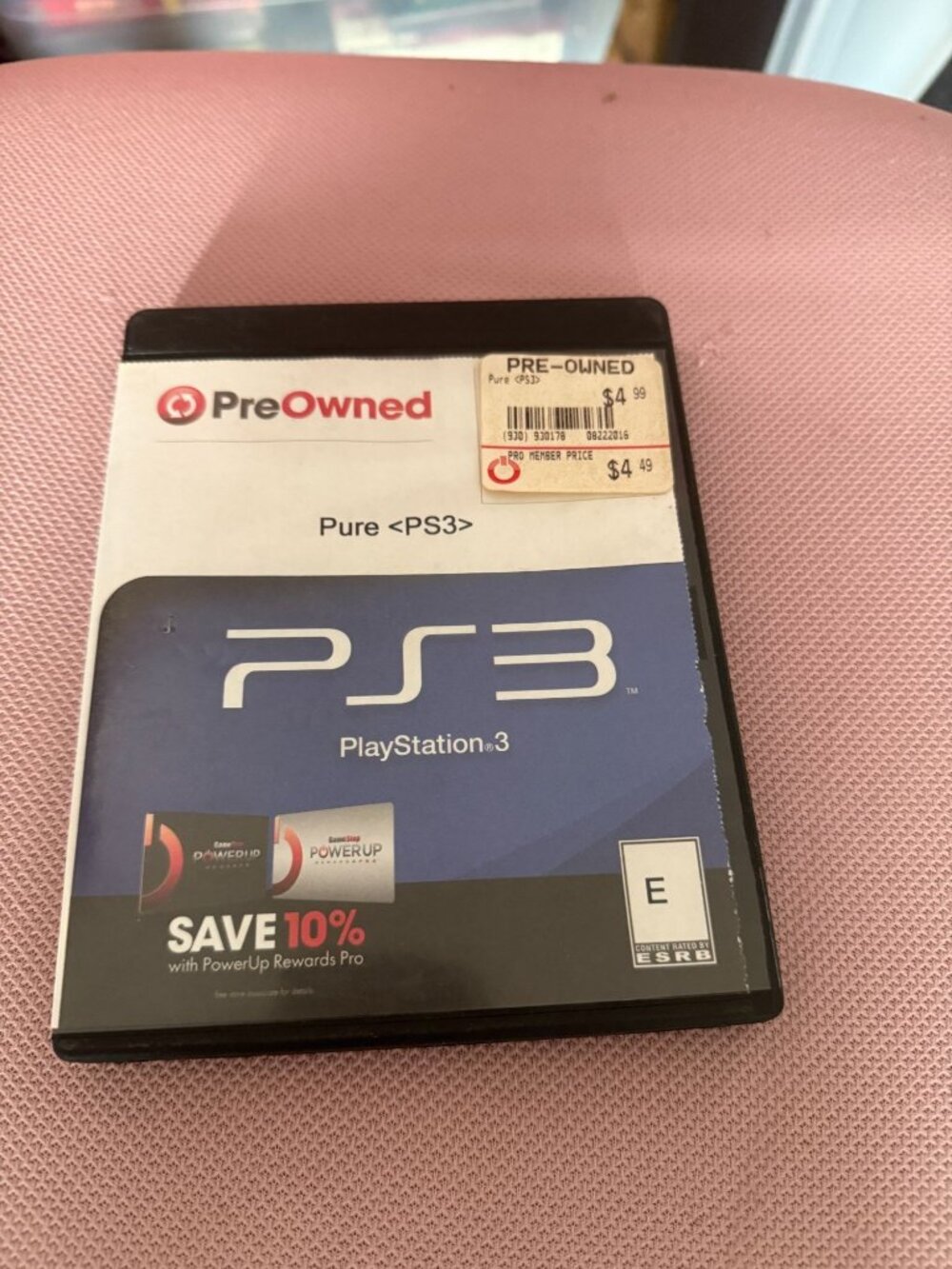 PURE PlayStation 3 PS3 Disc Only Rental Case Tested Working Excellent Condition!